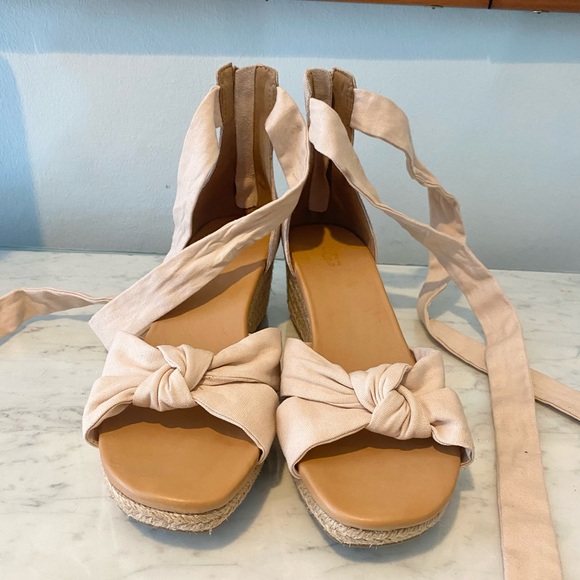 NEW UGG Yarrow Espadrille Wedge Sandal Size 8.5 - Picture 3 of 5